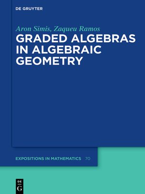 cover image of Graded Algebras in Algebraic Geometry